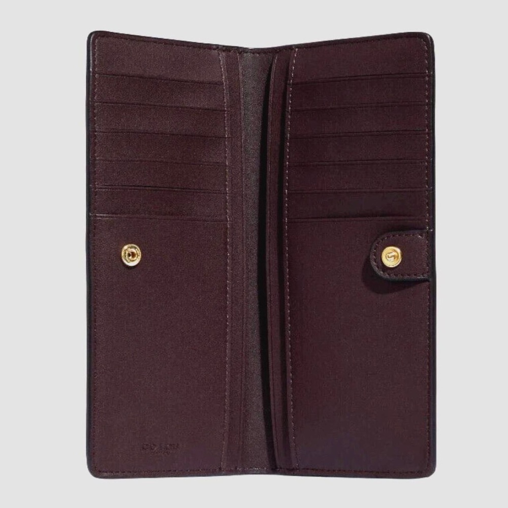 Coach Black Wallet with penguin design - Picture 2 of 5